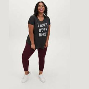 Torrid Classic Fit Tee I Don't Work Here 3X